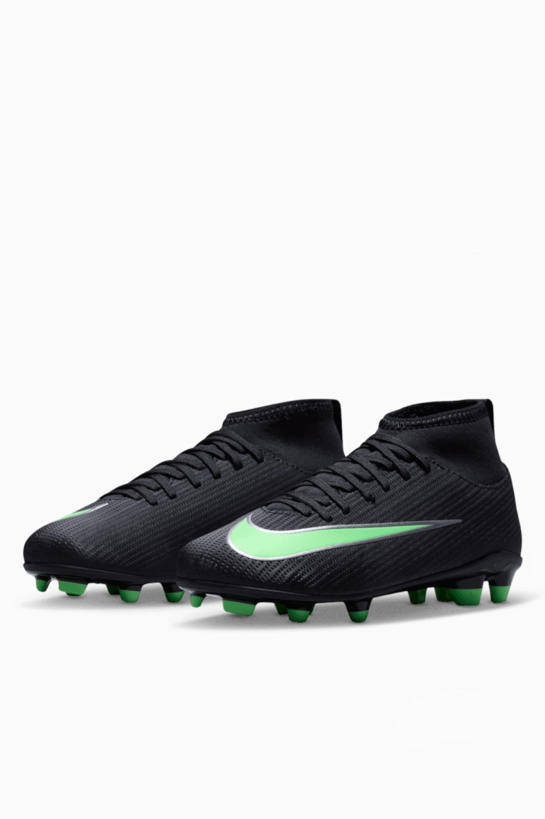 Ghete de fotbal Nike Zoom Mercurial Superfly 11 Club FG/MG Junior - Negru