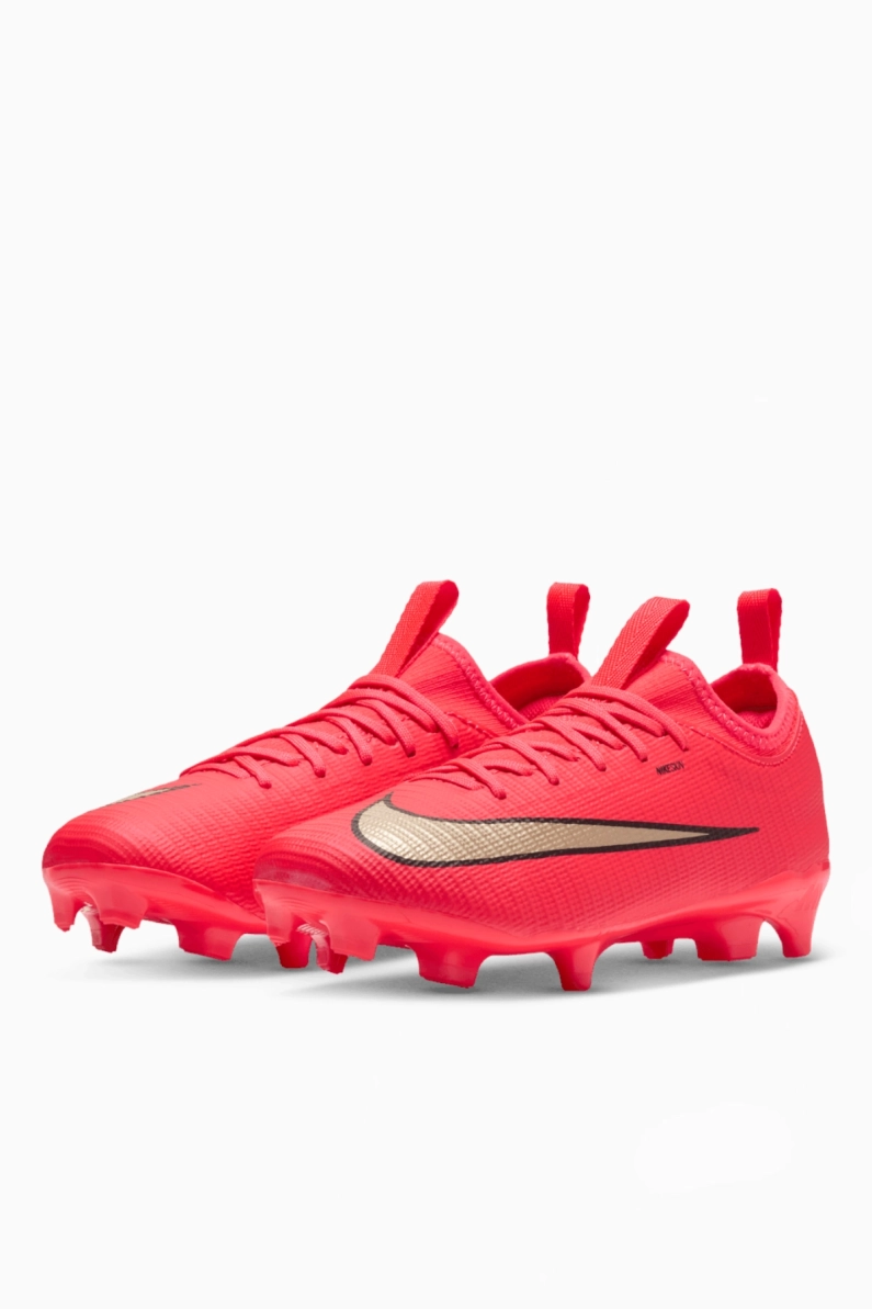 Ghete de fotbal Nike Zoom Mercurial Vapor 17 Academy FG/MG Junior - Roșu
