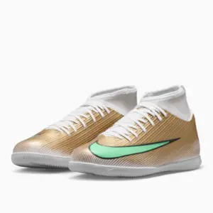 Ghete de fotbal Nike Zoom Mercurial Superfly 11 Club Kylian Mbappé IC Junior - De Aur