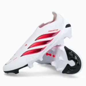 Ghete de fotbal adidas Predator League LL FG - Alb