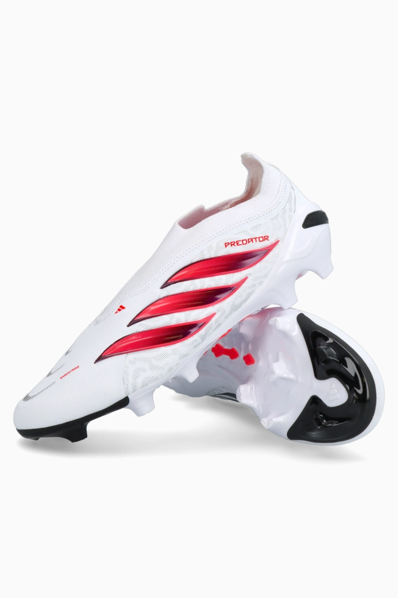 Ghete de fotbal adidas Predator League LL FG - Alb