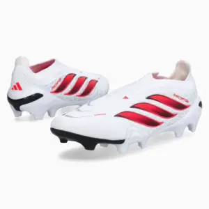 Ghete de fotbal adidas Predator League LL FG - Alb (PSH-JP6284-P) adidas Chaos vs Control, Adidas Predator, Ghete pentru iarbă, Ghete Semi-amatori