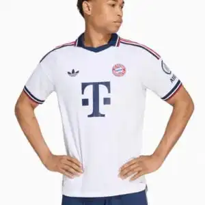 Tricou adidas Originals FC Bayern 26/27 Away Authentic - Alb (PSH-JZ3068-P) Tricouri
