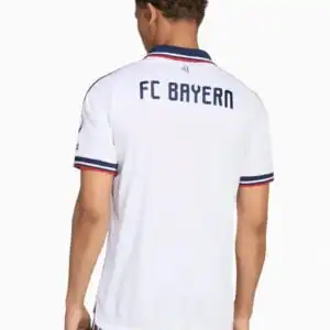 Tricou adidas Originals FC Bayern 26/27 Away Authentic - Alb (PSH-JZ3068-P) Tricouri