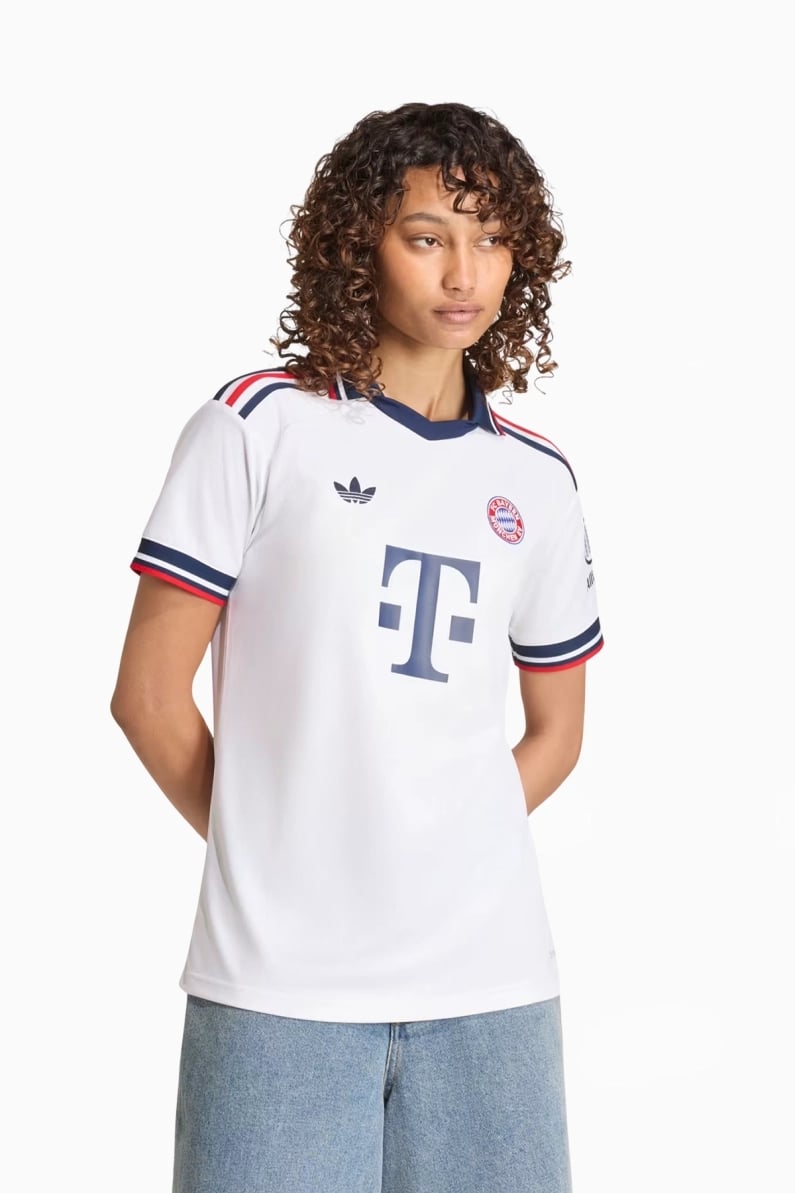 Tricou adidas Originals FC Bayern 26/27 Away Replica pentru femei - Alb