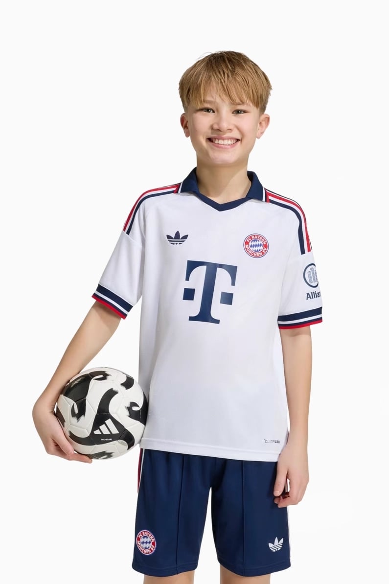 Tricou adidas Originals FC Bayern 26/27 Away Replica Junior - Alb