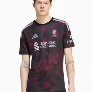 Tricou adidas Liverpool FC 26/27 Treilea Replica - Negru (PSH-KA6855-P) Tricouri