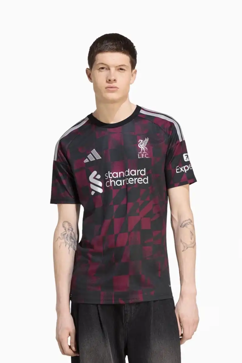 Tricou adidas Liverpool FC 26/27 Treilea Replica - Negru (PSH-KA6855-P) Tricouri