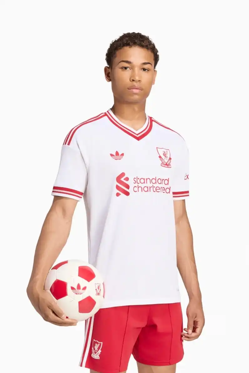 Tricou adidas Originals Liverpool FC 26/27 Away Authentic - Alb