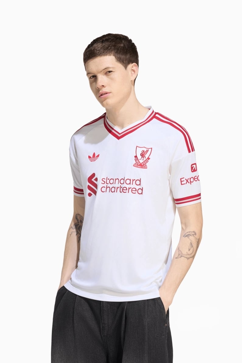 Tricou adidas Originals Liverpool FC 26/27 Away Replica - Alb