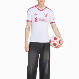 Tricou adidas Originals Liverpool FC 26/27 Away Replica - Alb (PSH-KA6860-P) Tricouri