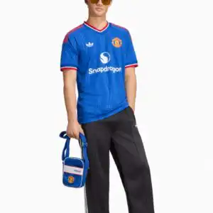 Tricou adidas Originals Manchester United 26/27 Away Replica - Albastru (PSH-KA6861-P) Tricouri