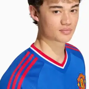 Tricou adidas Originals Manchester United 26/27 Away Replica - Albastru (PSH-KA6861-P) Tricouri