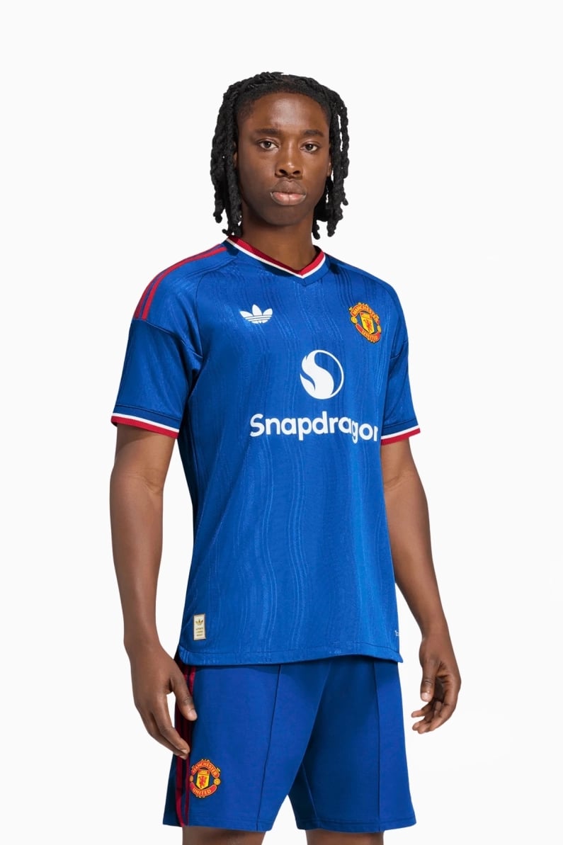 Tricou adidas Originals Manchester United 26/27 Away Authentic - Albastru