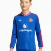Tricou cu maneci lungi adidas Originals Manchester United 26/27 Away Replica Junior - Albastru (PSH-KB5551-P) Tricouri