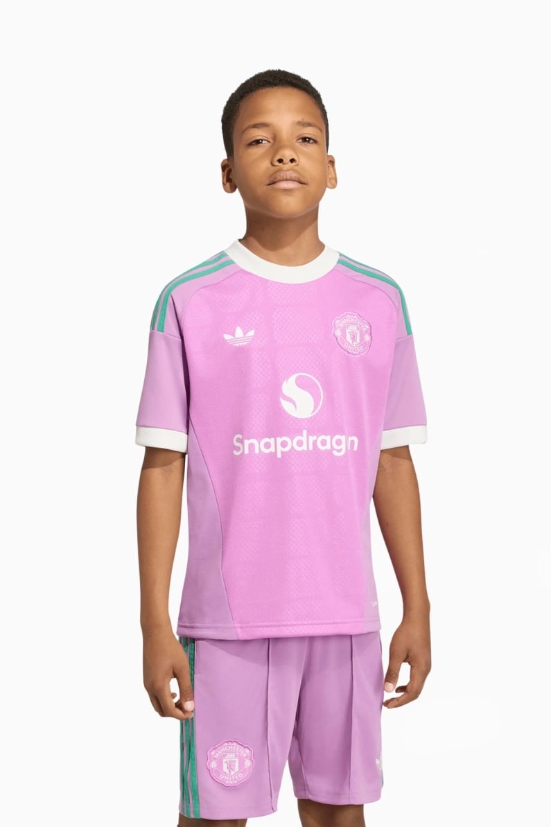 Tricou adidas Originals Manchester United 26/27 Away Goalkeeper Junior - Roz