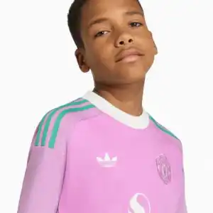 Tricou adidas Originals Manchester United 26/27 Away Goalkeeper Junior - Roz (PSH-KB5558-P) Tricouri