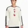 Tricou cu maneci lungi adidas Manchester United 26/27 Treilea Replica - Alb (PSH-KB5560-P) Tricouri