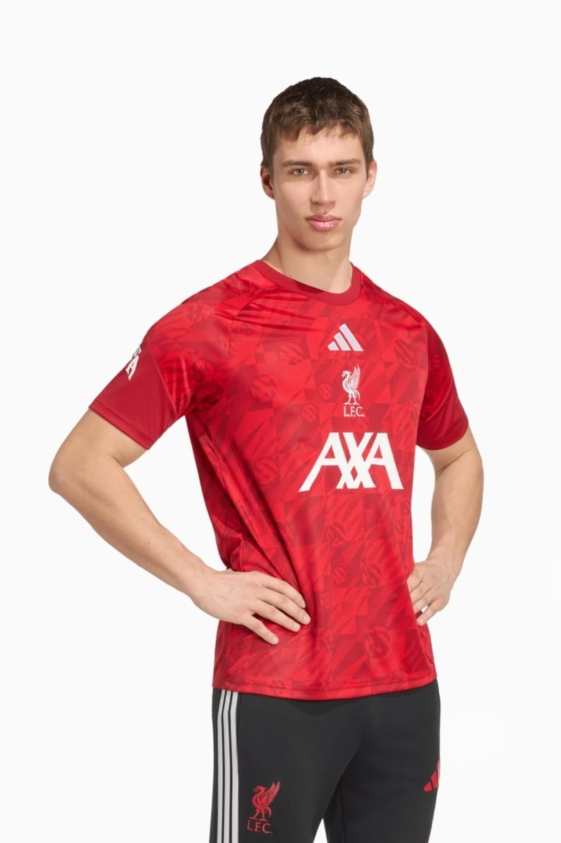 Tricou adidas Liverpool FC 26/27 Pre-Match - Roșu