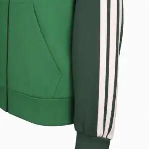 Hanorac adidas Lechia Gdańsk 26/27 Essentials Full-Zip - Verde (PSH-KB7330 LECHIA 26/27 HERB-P) Hanorace