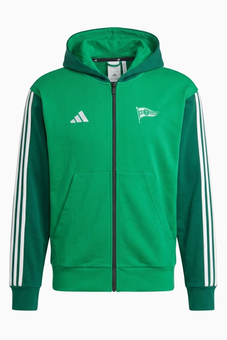 Hanorac adidas Lechia Gdańsk 26/27 Essentials Full-Zip - Verde
