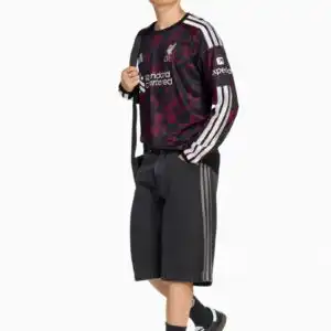 Tricou cu maneci lungi adidas Liverpool FC 26/27 Treilea Replica - Negru (PSH-KB8273-P) Tricouri