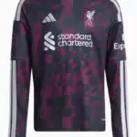 Tricou cu maneci lungi adidas Liverpool FC 26/27 Treilea Replica Junior - Negru (PSH-KB8278-P) Tricouri