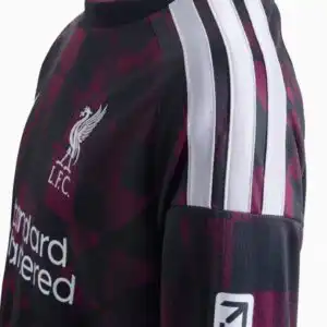 Tricou cu maneci lungi adidas Liverpool FC 26/27 Treilea Replica Junior - Negru (PSH-KB8278-P) Tricouri