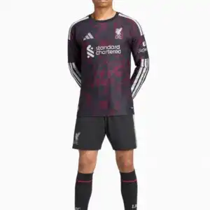 Tricou cu maneci lungi adidas Liverpool FC 26/27 Treilea Authentic - Negru (PSH-KB8283-P) Tricouri