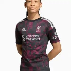 Tricou adidas Liverpool FC 26/27 Treilea Replica Junior - Negru (PSH-KB8284-P) Tricouri