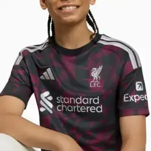 Tricou adidas Liverpool FC 26/27 Treilea Replica Junior - Negru (PSH-KB8284-P) Tricouri