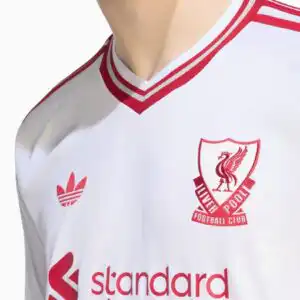 Tricou cu maneci lungi adidas Originals Liverpool FC 26/27 Away Replica - Alb (PSH-KB8292-P) Tricouri