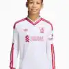 Tricou cu maneci lungi adidas Originals Liverpool FC 26/27 Away Replica Junior - Alb (PSH-KB8299-P) Tricouri