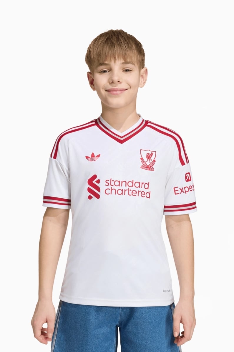 Tricou adidas Originals Liverpool FC 26/27 Away Replica Junior - Alb