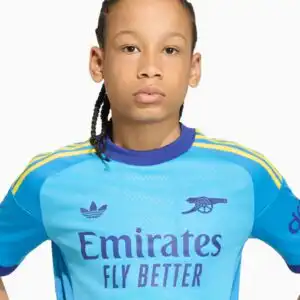 Tricou adidas Originals Arsenal FC 26/27 Pentru Away Goalkeeper Junior - Albastru (PSH-KB9965-P) Tricouri