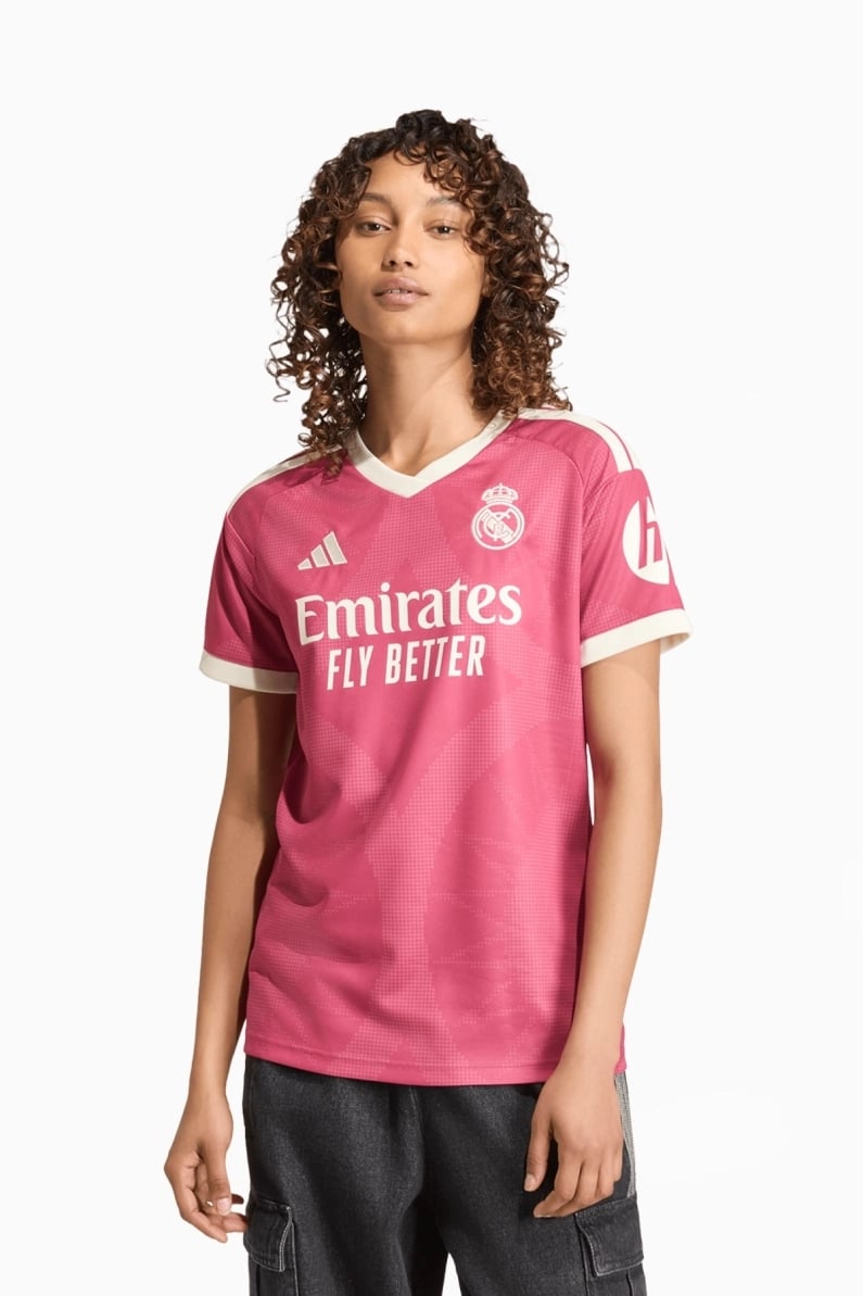 Tricou adidas Real Madrid 26/27 Treilea Replica pentru femei - Roz