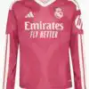 Tricou cu maneci lungi adidas Real Madrid 26/27 Treilea Replica Junior - Roz (PSH-KC3962-P) Tricouri