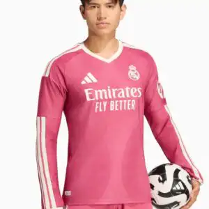Tricou cu maneci lungi adidas Real Madrid 26/27 Treilea Authentic - Roz (PSH-KC3965-P) Tricouri