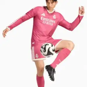 Tricou cu maneci lungi adidas Real Madrid 26/27 Treilea Authentic - Roz (PSH-KC3965-P) Tricouri
