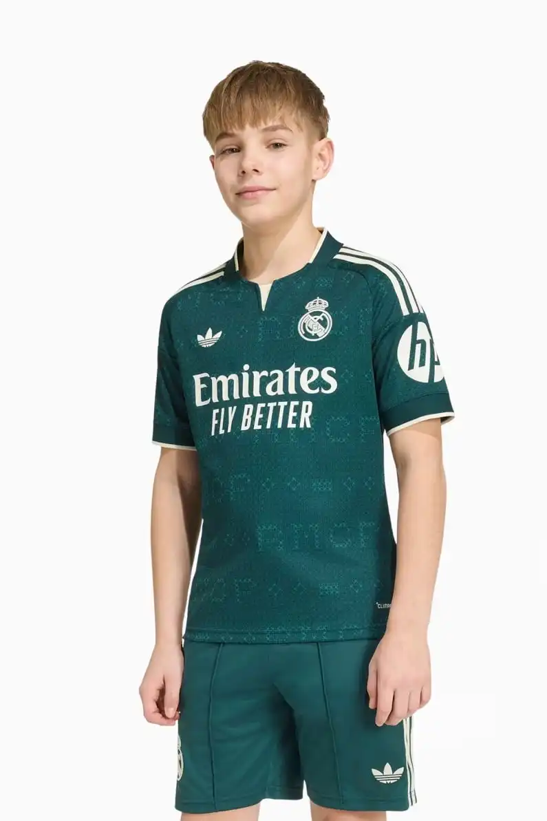 Tricou adidas Originals Real Madrid 26/27 Away Replica Junior - Verde