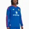Tricou cu maneci lungi adidas Originals Manchester United 26/27 Away Authentic - Albastru (PSH-KC4806-P) Tricouri
