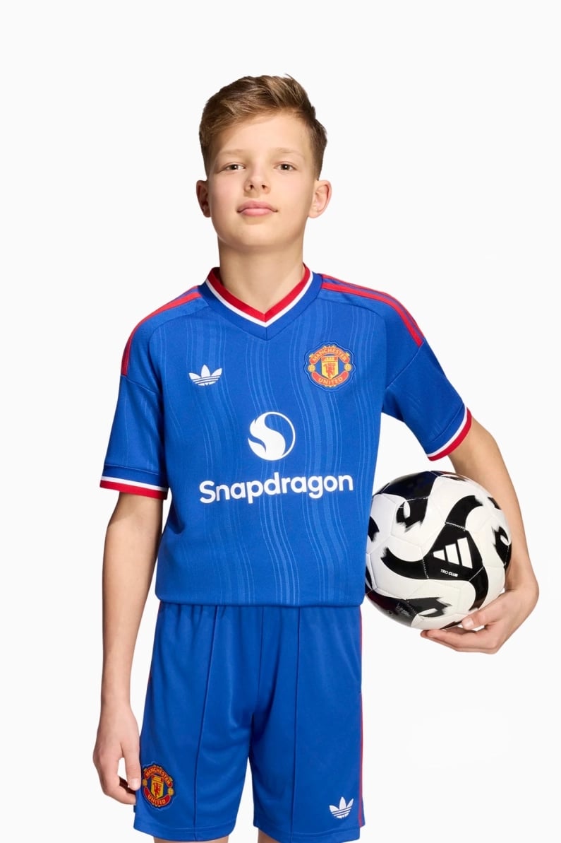 Tricou adidas Originals Manchester United 26/27 Away Replica Junior - Albastru