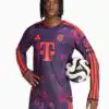 Tricou cu maneci lungi adidas FC Bayern 26/27 Treilea Authentic - Violet (PSH-KE8582-P) Tricouri