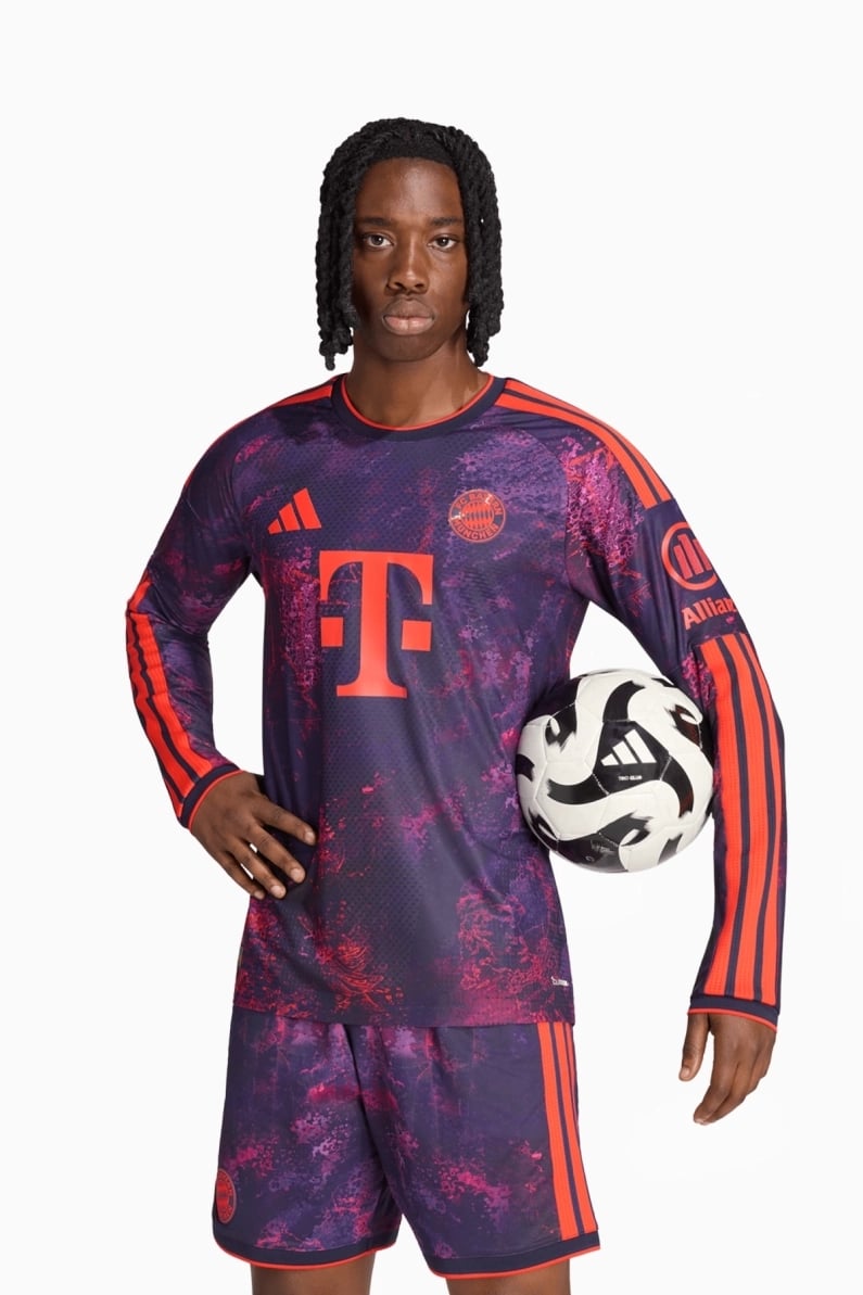Tricou cu maneci lungi adidas FC Bayern 26/27 Treilea Authentic - Violet