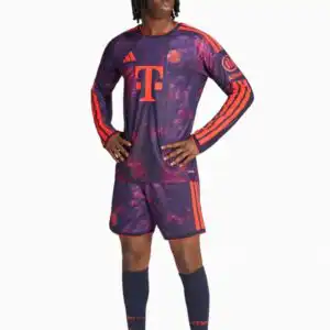Tricou cu maneci lungi adidas FC Bayern 26/27 Treilea Authentic - Violet (PSH-KE8582-P) Tricouri