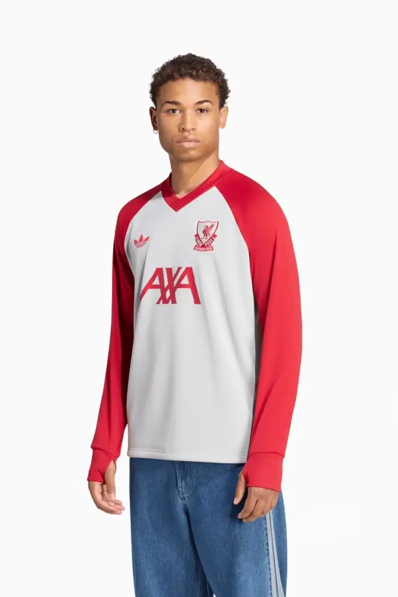 Bluză adidas Liverpool FC 26/27 Pre-Match Warm Top - Roșu, Gri (PSH-KE8905-P) Hanorace