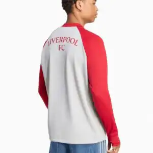Bluză adidas Liverpool FC 26/27 Pre-Match Warm Top - Roșu, Gri (PSH-KE8905-P) Hanorace