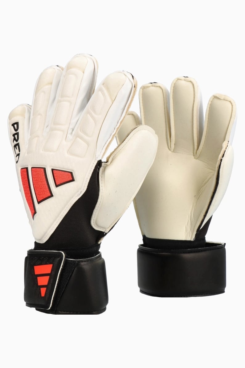 Mănuși adidas Predator Match Fingersave - Alb