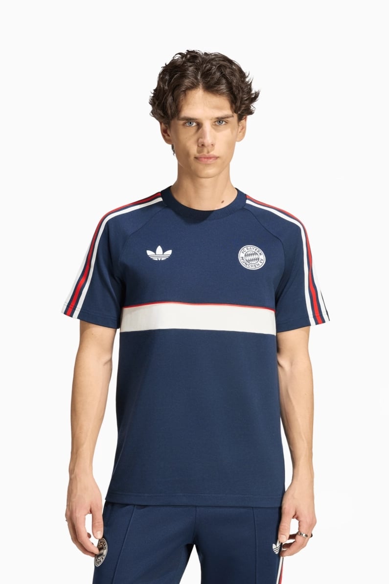 Tricou adidas Originals FC Bayern 26/27 Tee - Albastru Marin