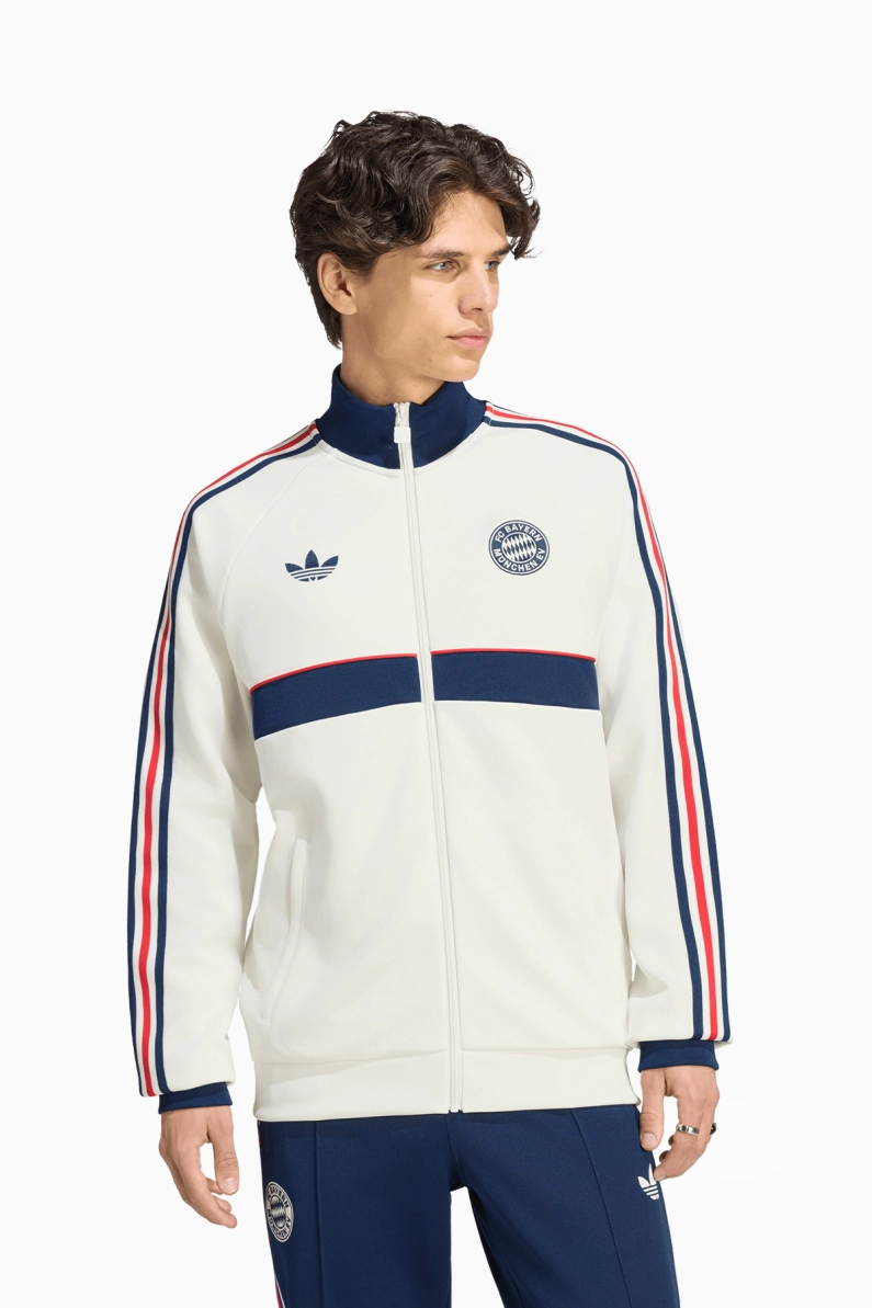 Bluză adidas Originals FC Bayern 26/27 Track - Alb